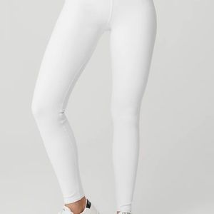 Alo High-Waist Airbrush Legging White XS